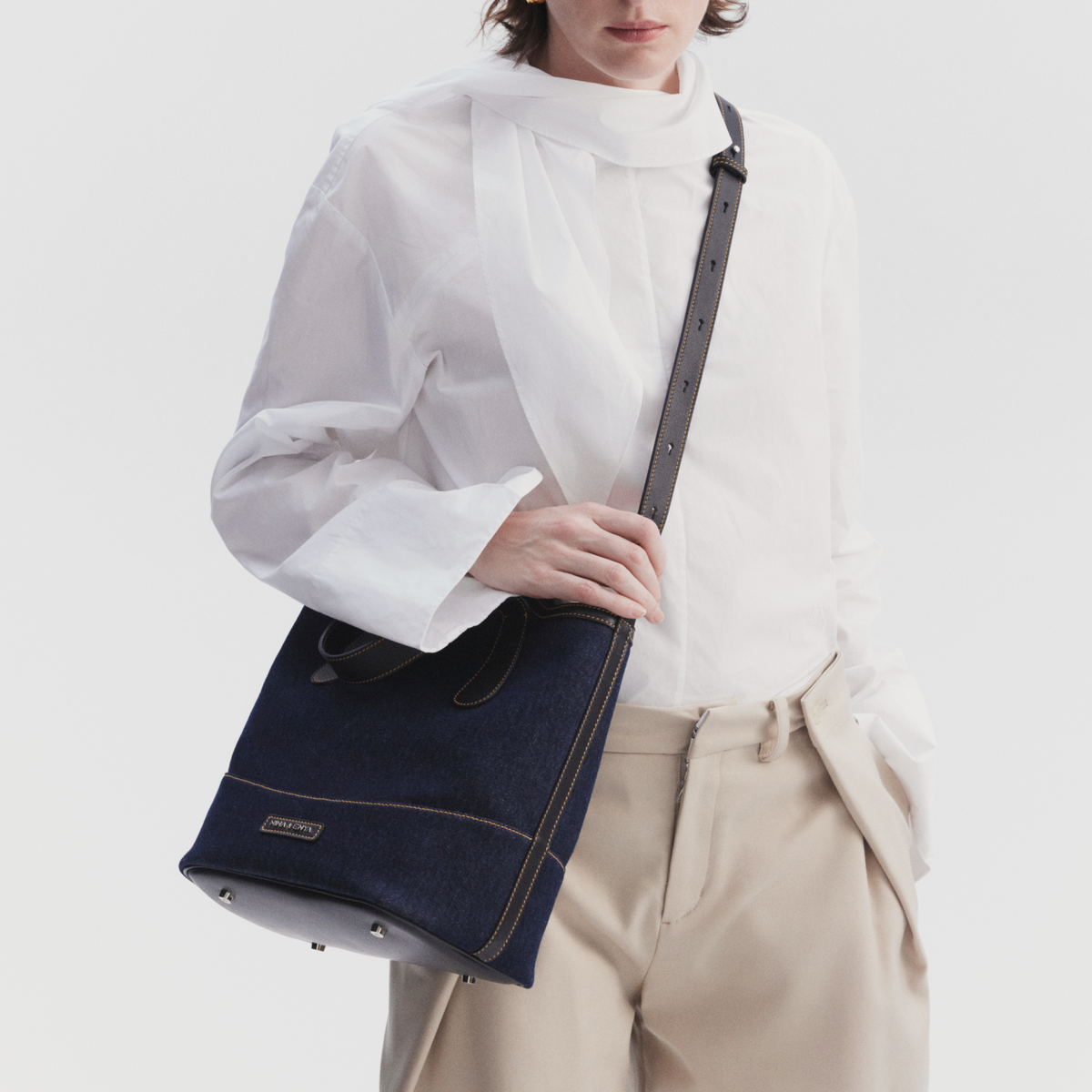 Basket Bag -  Denim - L