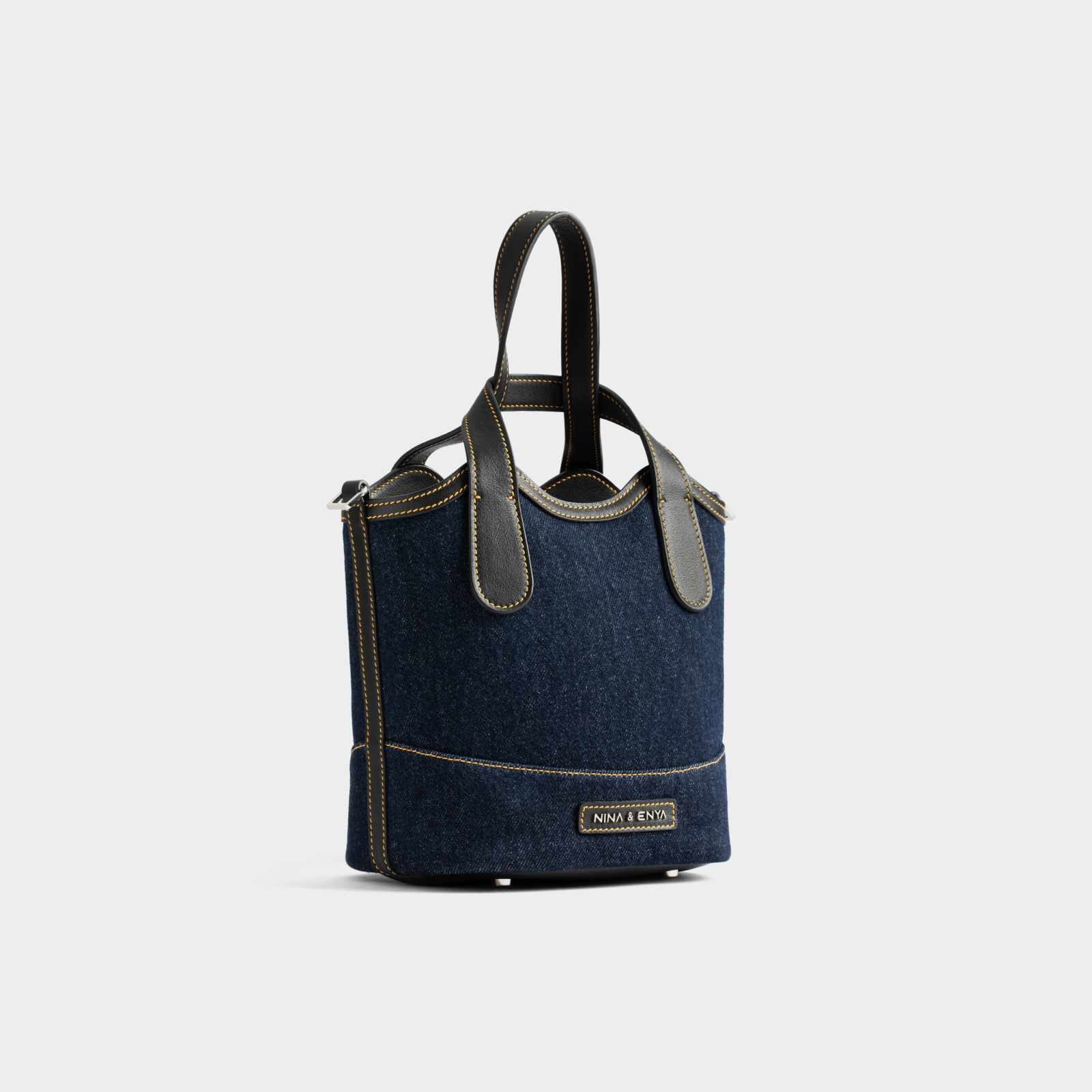 Basket Bag -  Denim -M